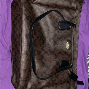 Coach diaper bag